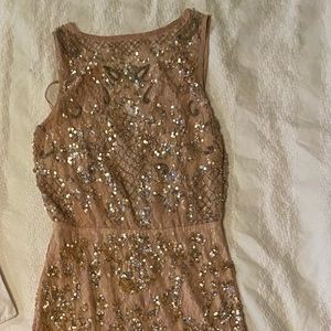 Aidan Mattox long gown. Non smoking house